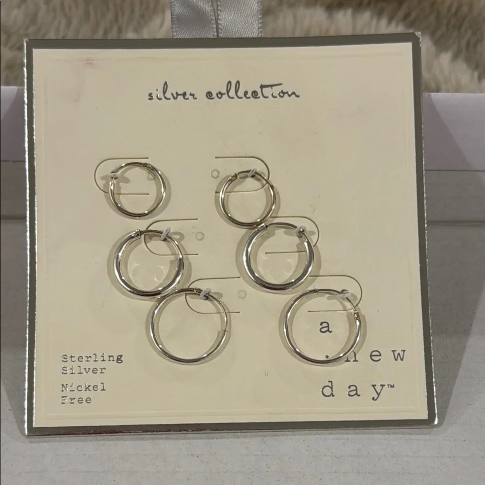A New Day Sterling silver trio - Picture 1 of 1